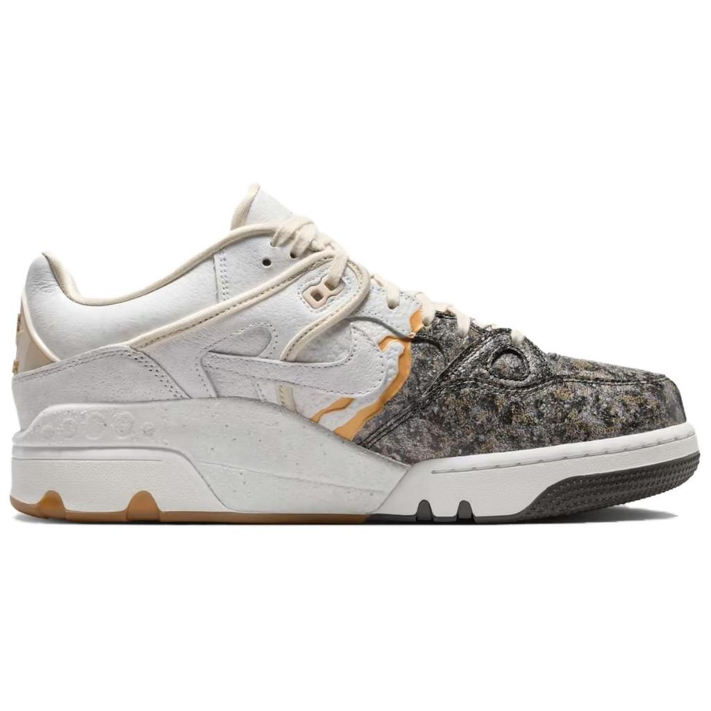 Nike x NIGO Air Force 3 Low top Skateboard Shoes Men's White Gray Asian Version IB1801-001