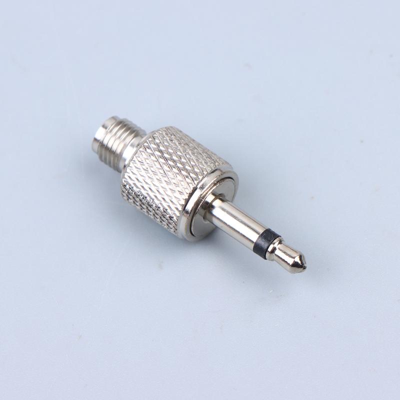 1 3 5PCS SMA Female to 3.5mm Mono Audio Adapter Connector for Radio Headphone Audio Test Gear