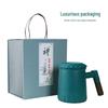 Cha Xun Creative Ceramic Tea Mug with Lid & Filter
