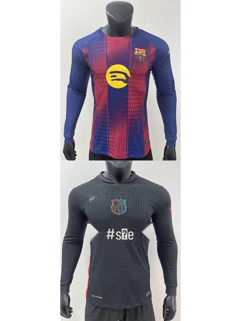 2526 Long Sleeve Football Training Jersey Kit