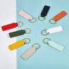 Cute Keychain Fashion Jewelry Keychains Exquisite Round Key Chain Holder Wear-resistant Pendant Keys Ring for Car Accessories