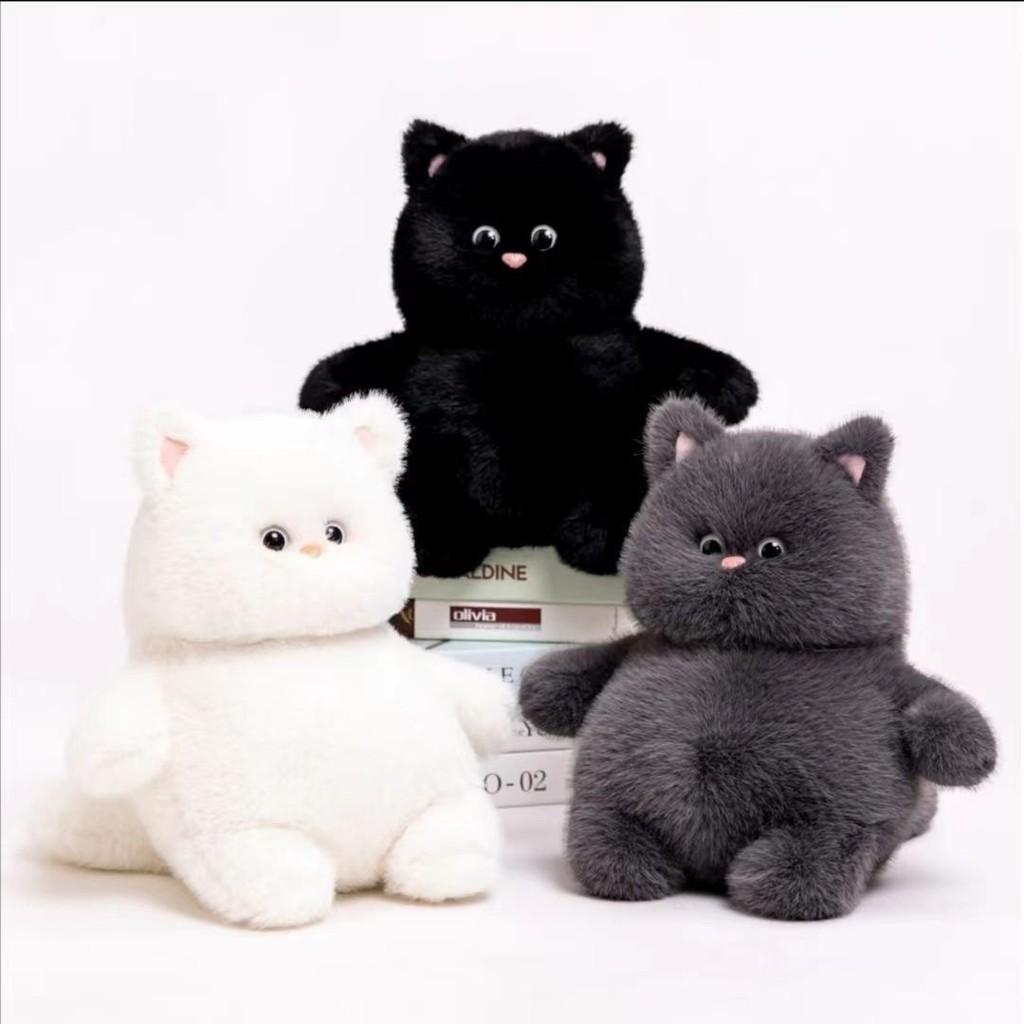 Cat Cute Super Plush Toys Big White Doll Simulation Sleep Pillow Soft Super