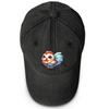 Rooster Print Adjustable Baseball Hat, Animal Flat Cap Lightweight Vintage Non-Stretch Fabric Headwear Snapback Sun Hat