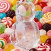 Gummy Bear Container Transparent Plastic Bear Shaped Candy Mold Multi-purpose Valentine's Day Chocolates Goodies Storage Box