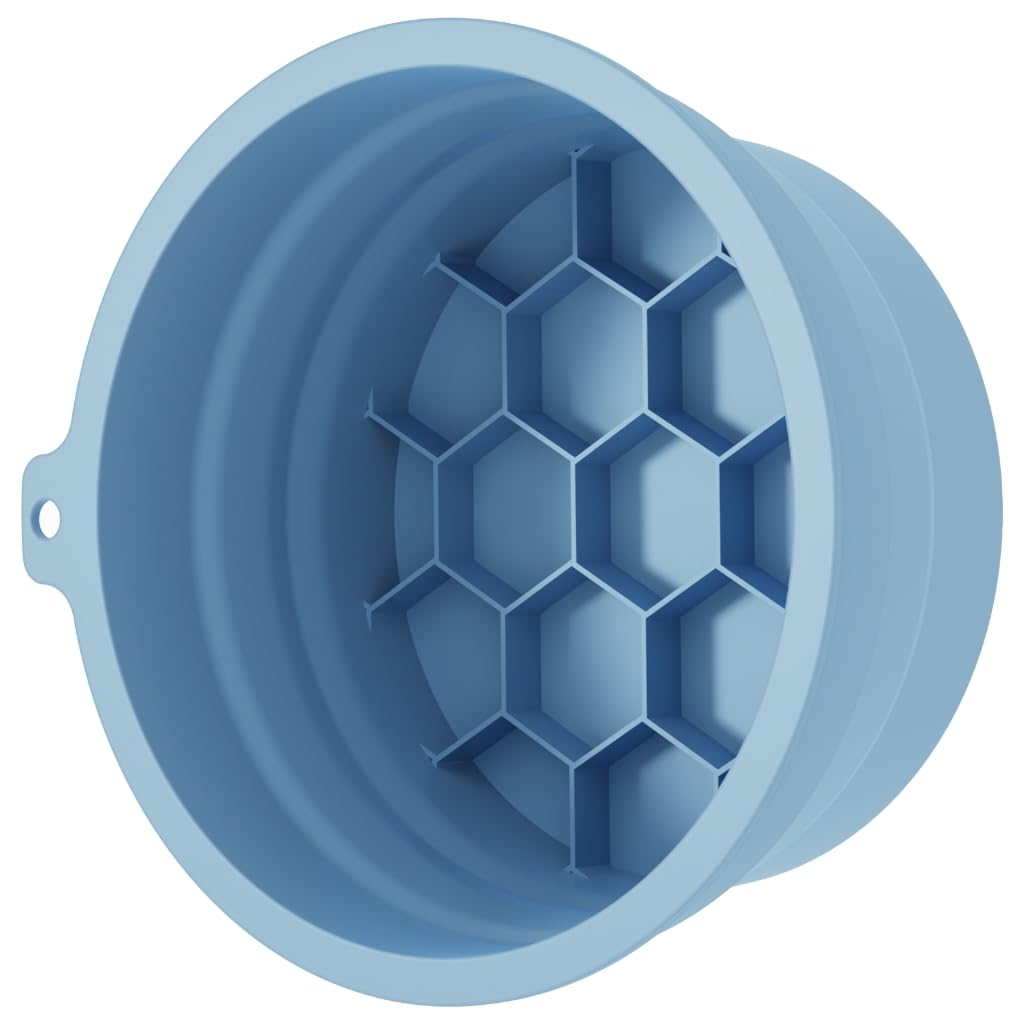 

Silicone Face Ice Bath Bowl Folding Ice Facials Basin Facials Skin Cares Tool синій