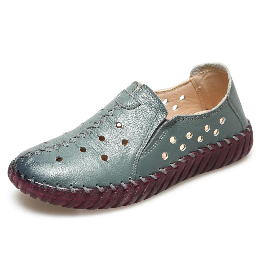 Waterproof Loafers Wide Width Women Driving Shoes Woman Black Genuine Leather Flats Red Designer Loafers Women White Moccasins