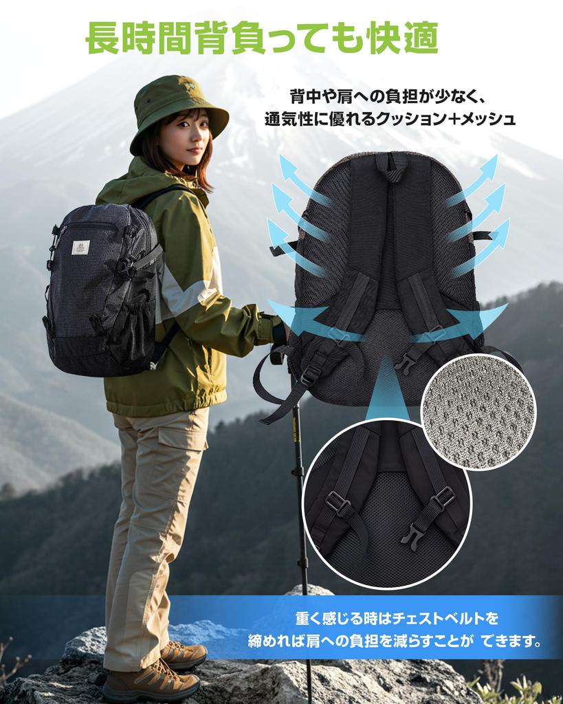 TeamOneDay Lightweight and Waterproof Backpack for Perfect for and Outdoor with a Laptop Classic Perfect Day Gift Women, Hiking, Travel, Camping,