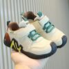 Kids Soft Sole Slip-Resistant Casual Sneakers Boys Girls Toddler Preschool Lightweight PU Upper PVC Outsole