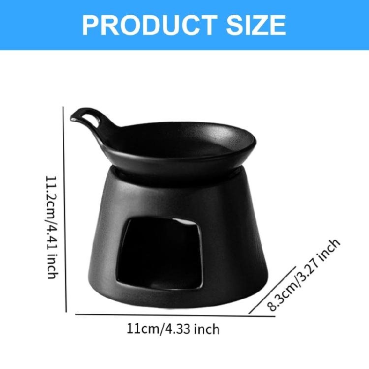 Multifunctional Ceramics Oil Burners Tealight Holder with Split Dish Design And Efficient Home Fragrances Diffusions