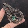 Tree Of Life Cuprite Chrysocolla Pendant Copper Wire Wrapped Pendant Gemstone Handmade Pendant Wonderful Copper Wire Jewelry Gift For Mother