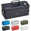 Toyo Steel (TOYO) 2-tier Steel Tool Box ST-350 Black [width Approx. 35 X Depth Approx. 16 X Heigh...