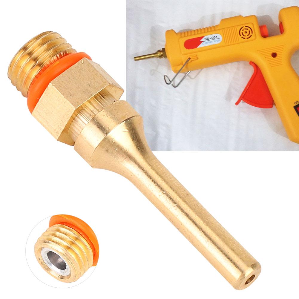Hot Glue Gun Nozzle?High Quality Copper Tip Replacement Tool Accessories 50mm
