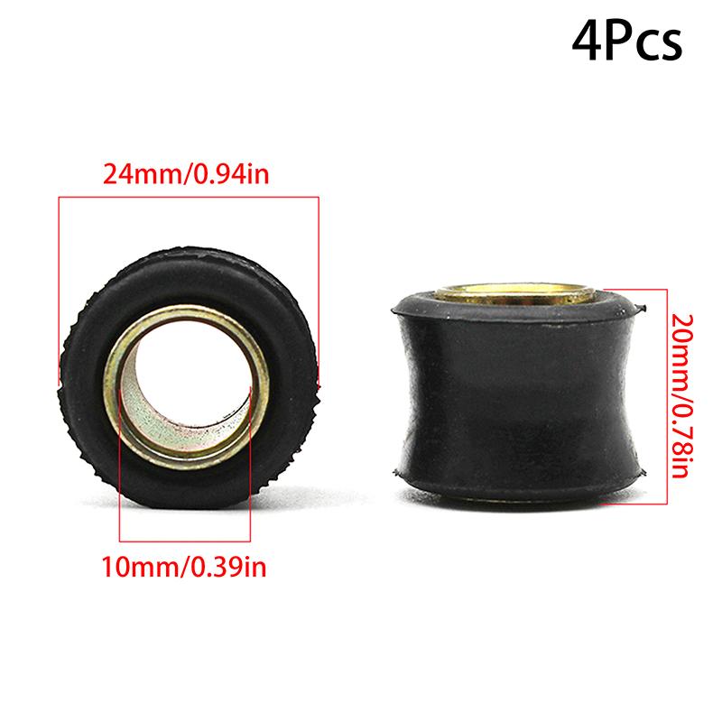 Motorcycle Scooter Rear Shock Absorber Bushing Rubber Ring Wheel Damper Bush Bushing Motorcycle Equipments Parts