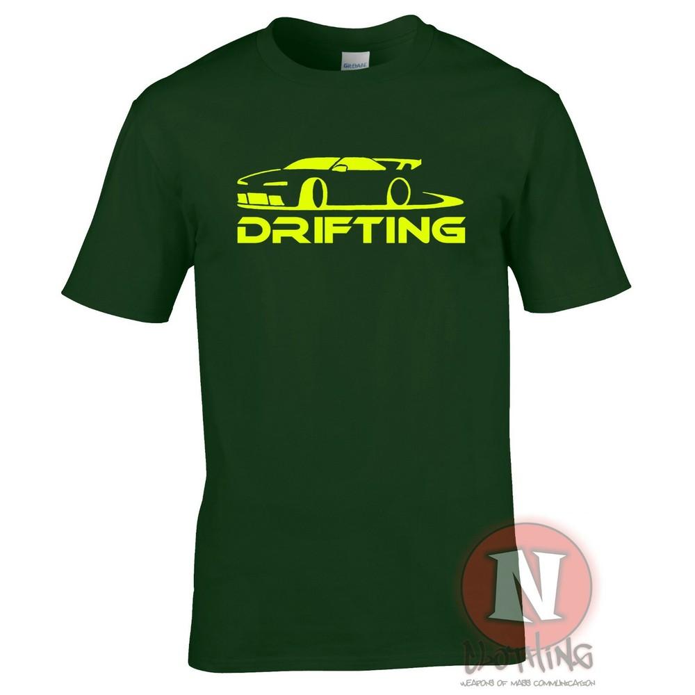 Drifting TShirt Jdm Jap Smoking Tyres Racing Track Day Birthday Drift Teeshirt