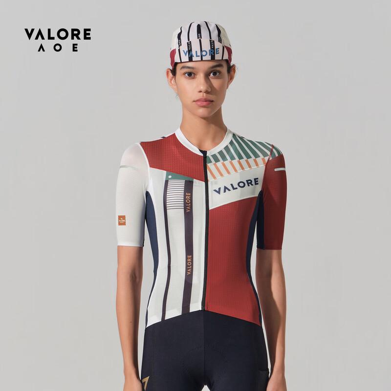 

VALORE AOE Retro Grid Cycling Short Sleeve Top for Women XS