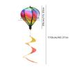 Air Balloon Wind Spinner Rainbow Hanging Wind Twister Outdoor Windmill Garden Yard Home Festival Celebration Balloon