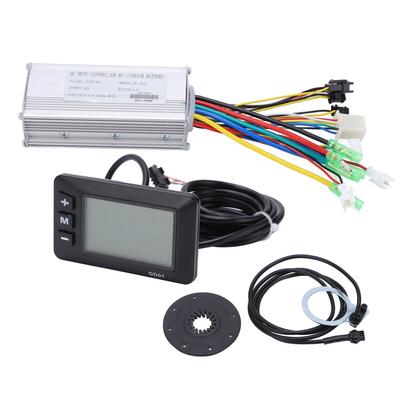 36V 48V Brushless Motor Controller GD01 LCD Display 130X Thumb Throttle 8C Power Assist Sensor Kit