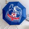 1 PC Automatic Folding Umbrella - Crystal Palace F.C Pattern, Portable & Foldable Design with 8 Ribs, Christmas Birthday Gifts