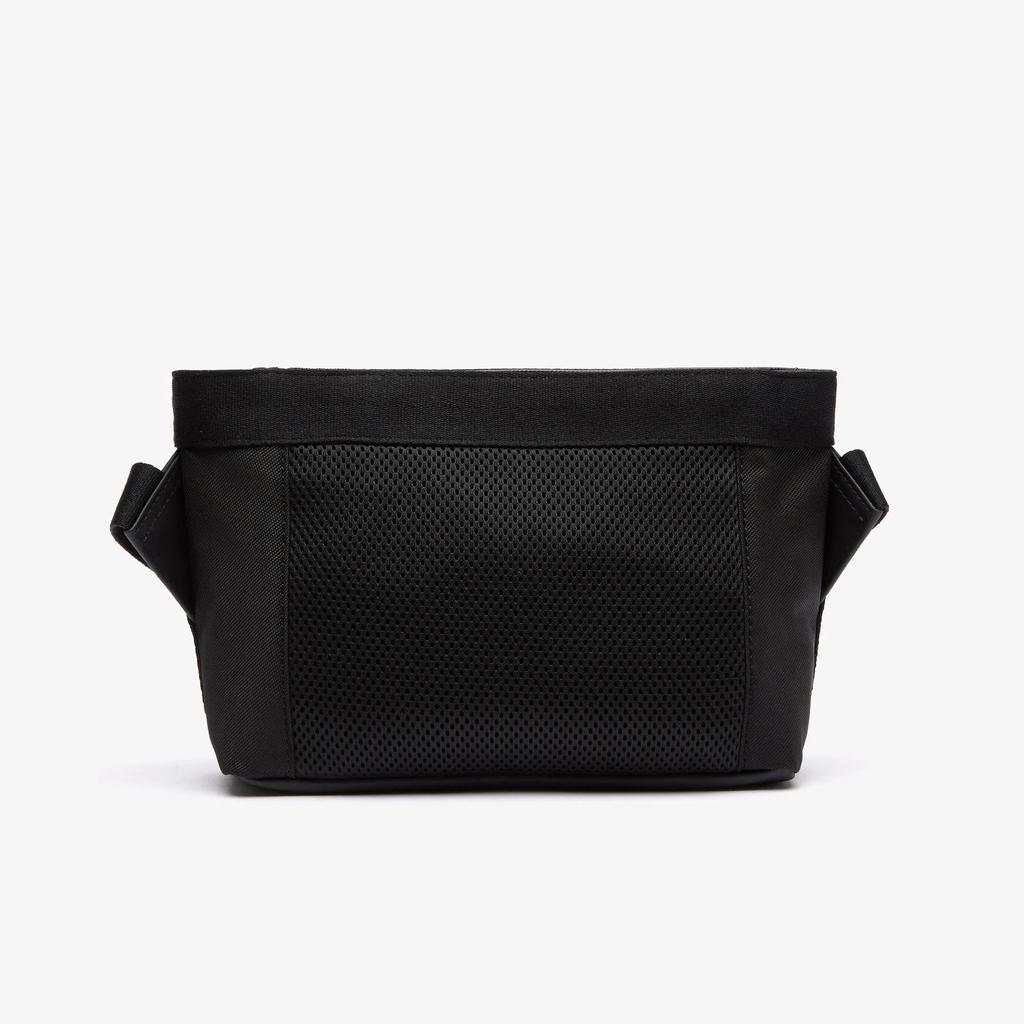 LACOSTE Blended Material Crossbody Bag, Shoulder Bag Medium Men's Black NH4035OU-K68