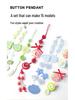 Creative Beaded Jewelry DIY Kit for Kids: Bracelets, Necklaces, Hair Clips & Pendants