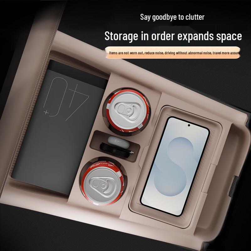 Xiaopeng G9 Center Console Silicone Storage Box and Glasses Holder