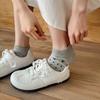Spring and Summer Socks for Women, Pure Cotton Boneless Short Socks, Versatile, Simple and Trendy Socks, Boat Socks, Shallow Mouth, School Style