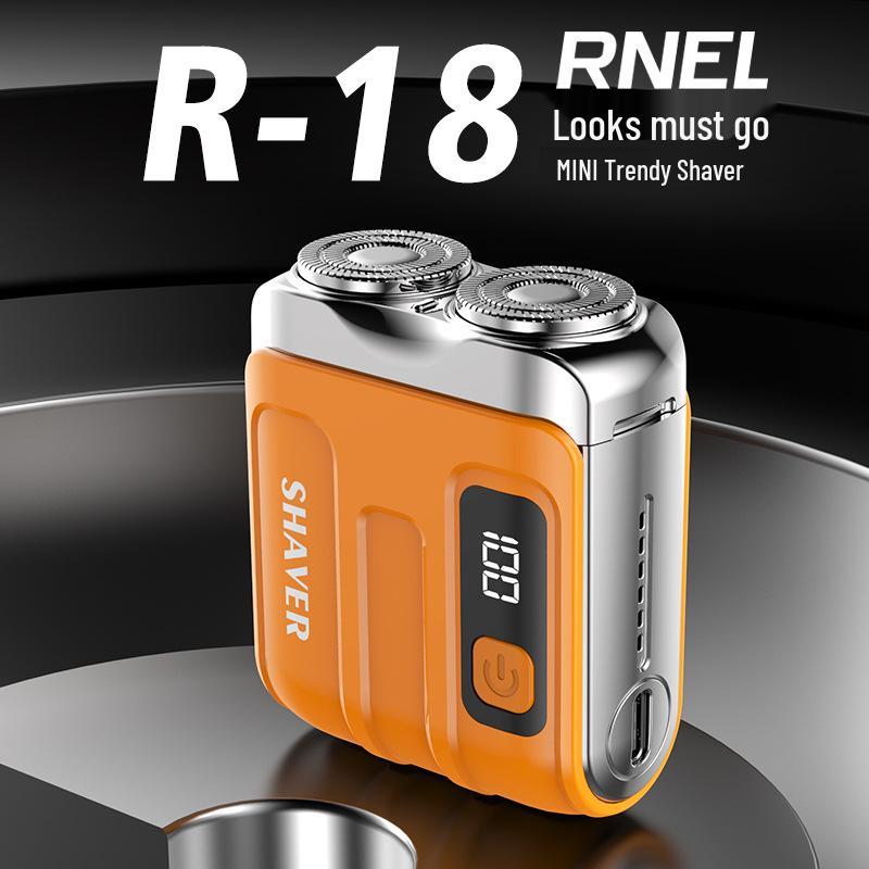 2025 Douyin Rechargeable Mini Electric Shaver: Super-Clean, Washable, Portable Men's Razor.