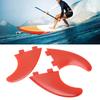 3Pcs Surfboard Fins Glass Fiber Thruster Fin Sets Surf Accessories for Longboard Upright Paddle Board