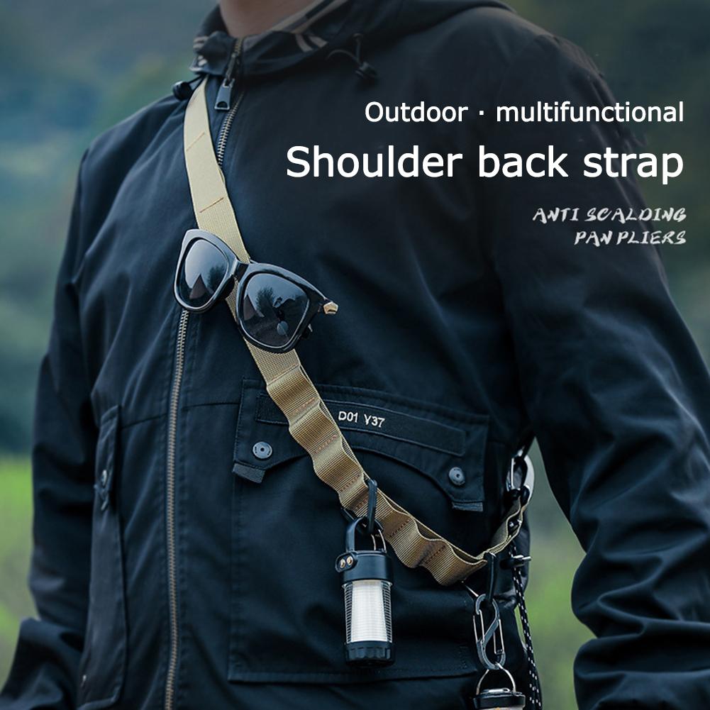 Camping Hanging Rope Multifunctional Outdoor Campsite Lanyard Tent Canopy Cup Lamp Hanger Backpacking Hiking Tent Accessories