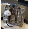 Fashion design sense large-capacity bag new women's shoulder bag niche versatile commuter to work tote bag