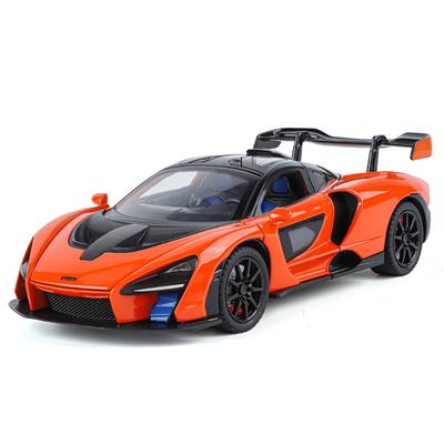 1/24 Scale Mclaren Senna Super Racing Car Alloy Diecast Model Car Adult Collectibles Sound & Light Hobby Holiday Gifts with Boyfriend