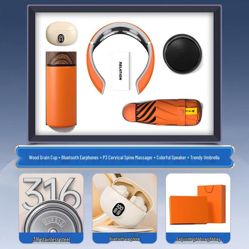 ZhiMei Global 5-in-1 Tech & Travel Gift Set