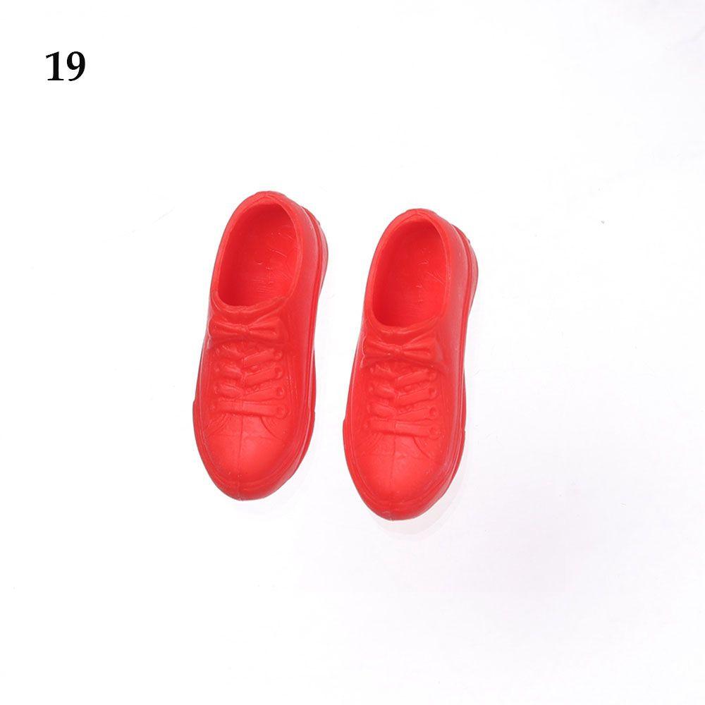 Colorful Foot Length 2.2cm Fashion Doll Shoes High Heels Shoes 1/6 Dolls Boot Accessories