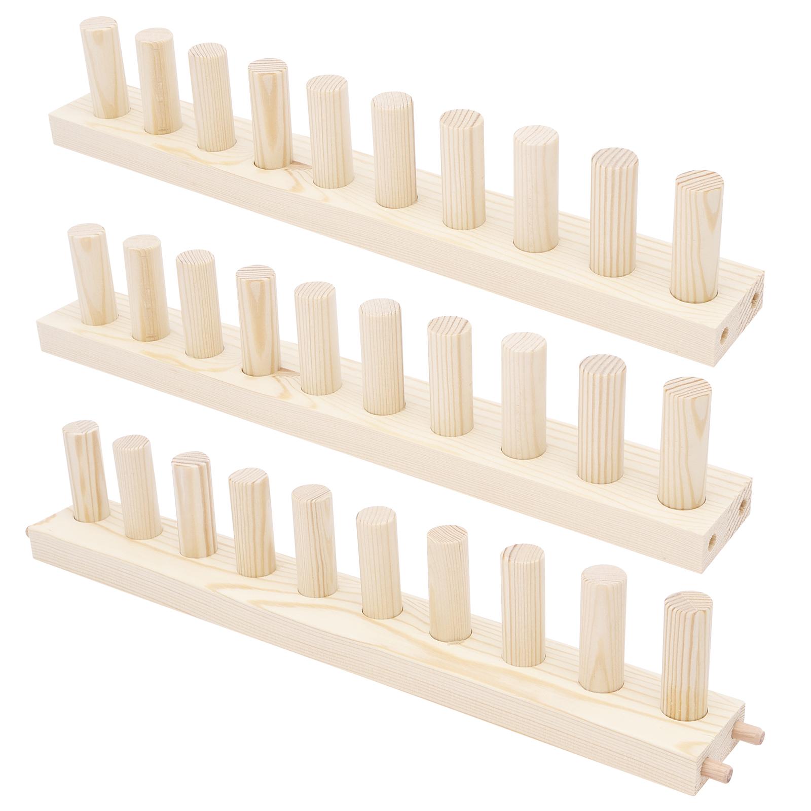 

46 Rectangle DIY Knitting Frame Loom Scarf Sweater Hat Shawl Stitching Knit Adjustable Handmade Craft Weaving Braiding Tool