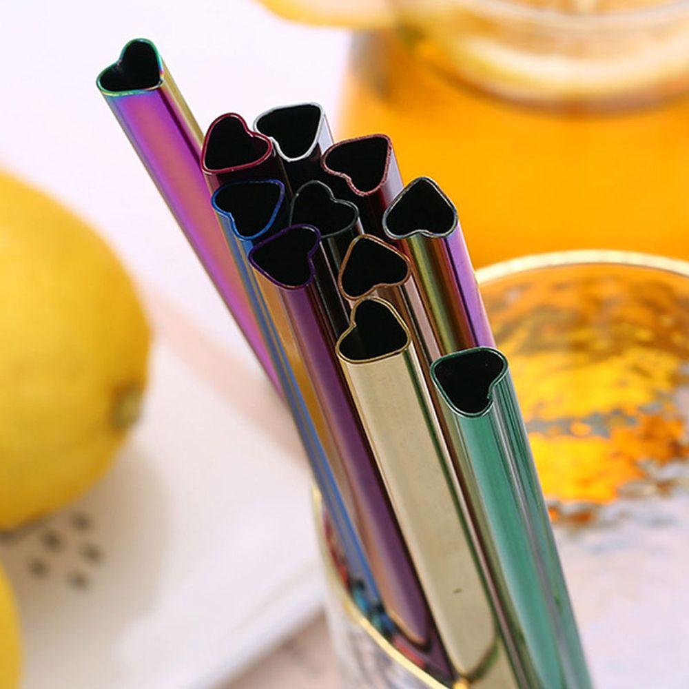 Travel Stainless Steel Kitchen Accessories Bar Tool Metal Straws Drinking Straw Reusable Straw