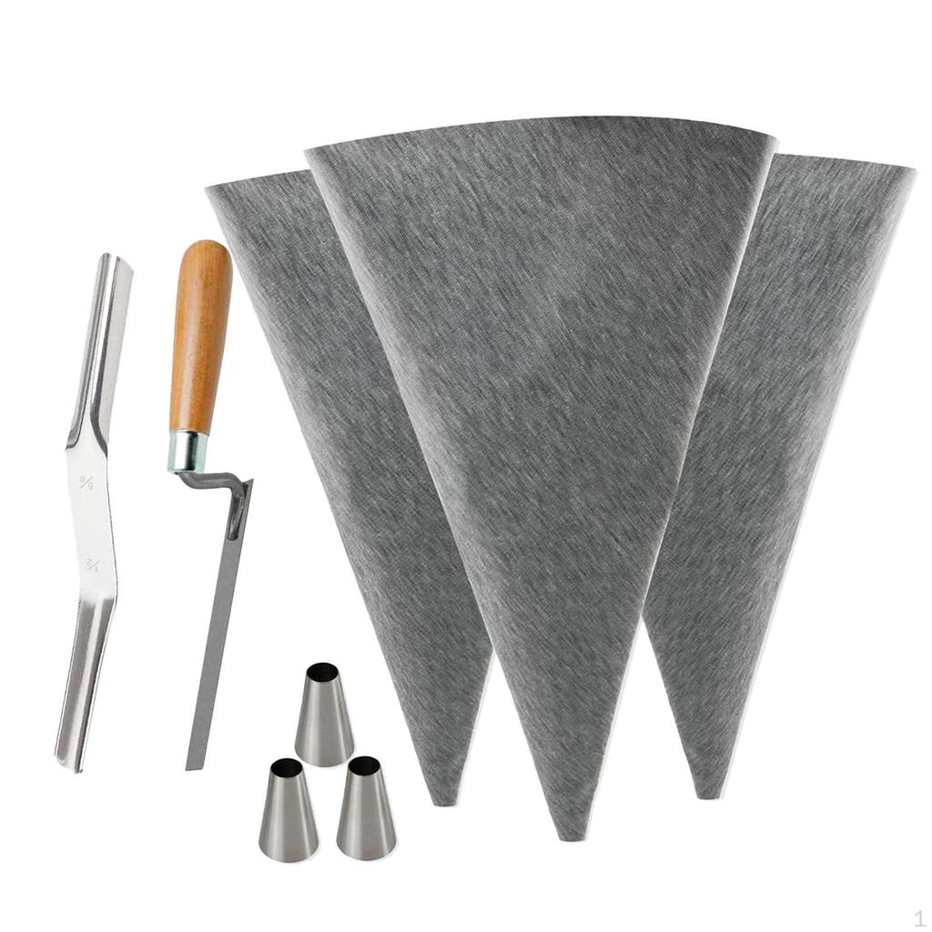 Kakelfogspets Murbrukspåse Tegel Fogverktyg för Golvplattor Fog