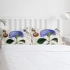 Purple Flower Dragonfly Vintage Clock Retro Duvet Cover With Pillow Case 3pcs Bedding Set Quilt Cover Double Bed Home Textile