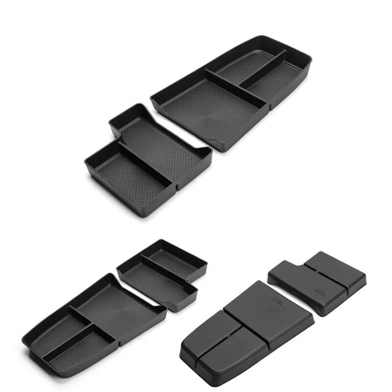 For BMW X1 U11 2023+ TPE Car Interior Organizor Storage Tray Console Cup Holder Mat Auto Accessories