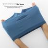 Men's 7A Combed Cotton Boxer Briefs - Antibacterial, Seamless, Breathable, Loose Fit, Plus Size.