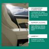 Car Interior Foam Cleaner Wash Seat Leather Water-free Wash Stain Remover Refurbishment Cleaner 120ml