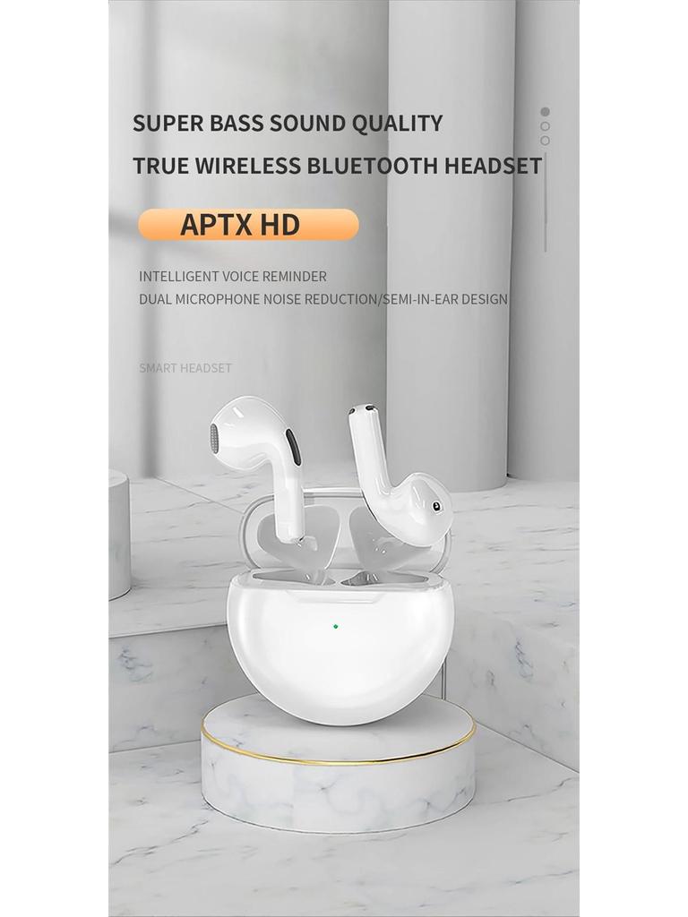 J6 Pro4/Pro6 5th Gen Wireless Bluetooth 5.0 TWS Dual-Ear Sports Stereo Headset