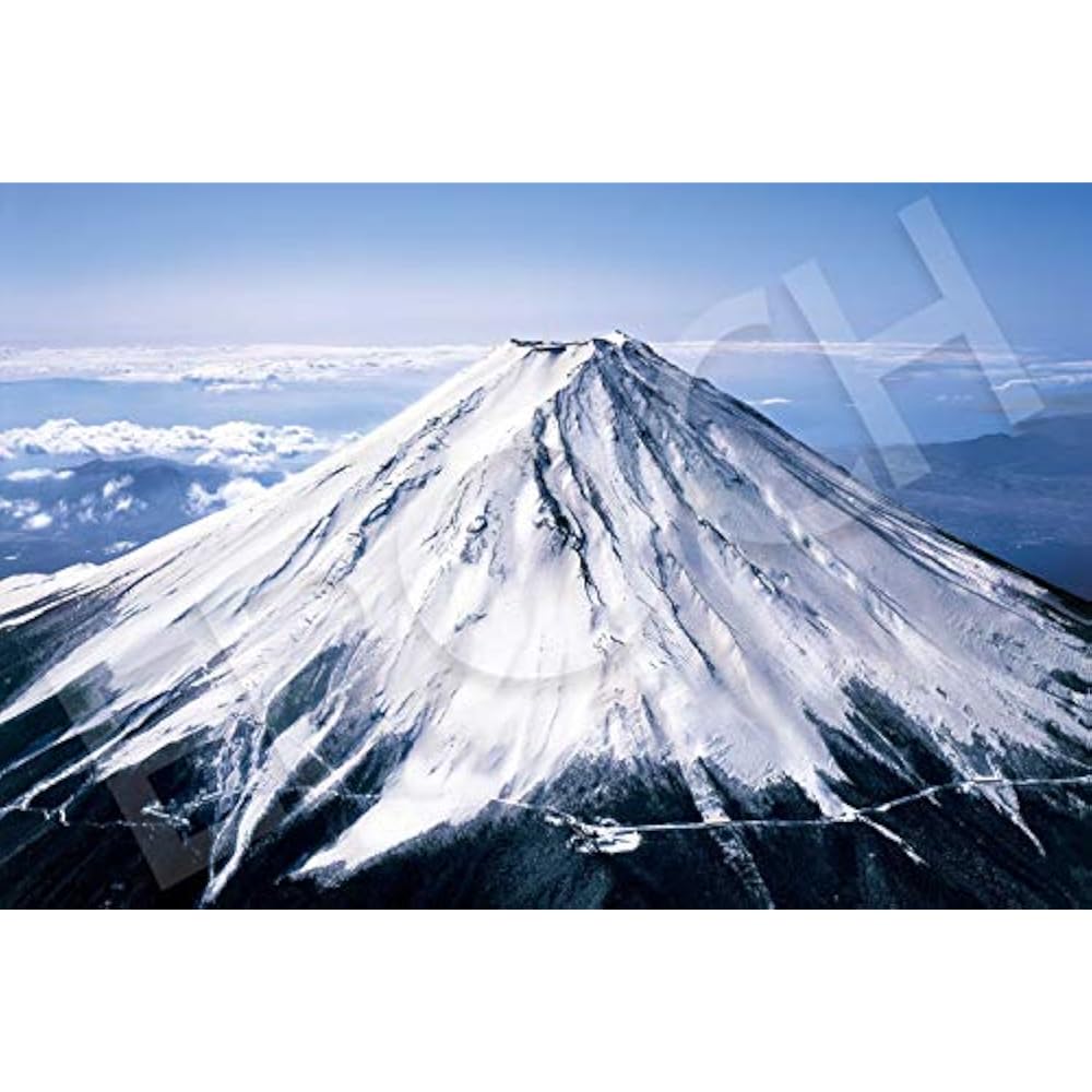 Epoch 1000 Piece Jigsaw Puzzle, Japanese Scenery, Yudai Fuji (50 x 75 cm) 09-011s with glue, spat...