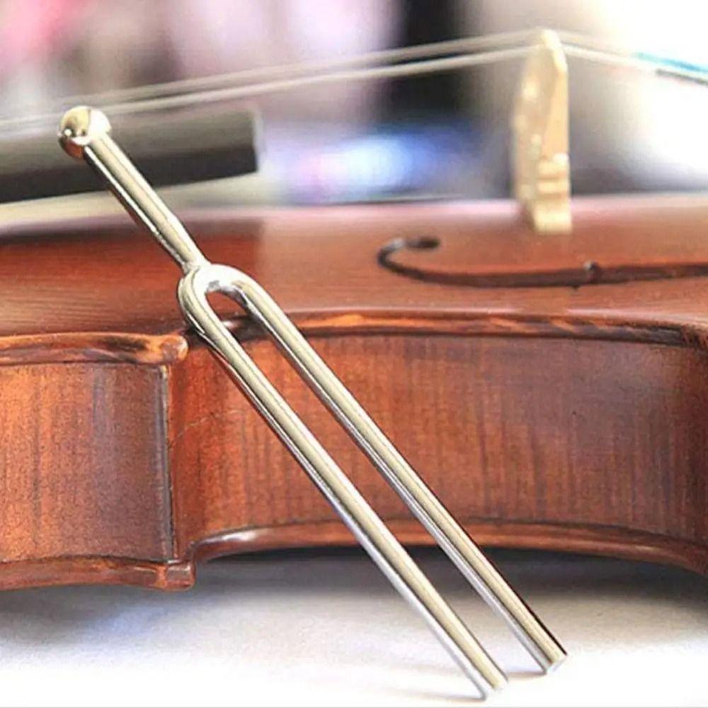 Tunning 440Hz Tuning Fork Stainless Steel Musical Tuning Fork Tone Tuner  Guitar