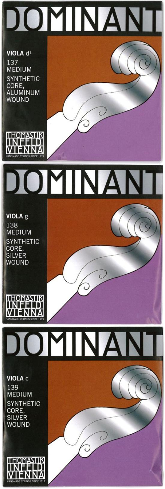 

THOMASTIK Dominant 44 Viola Strings, D, G, and C String Set