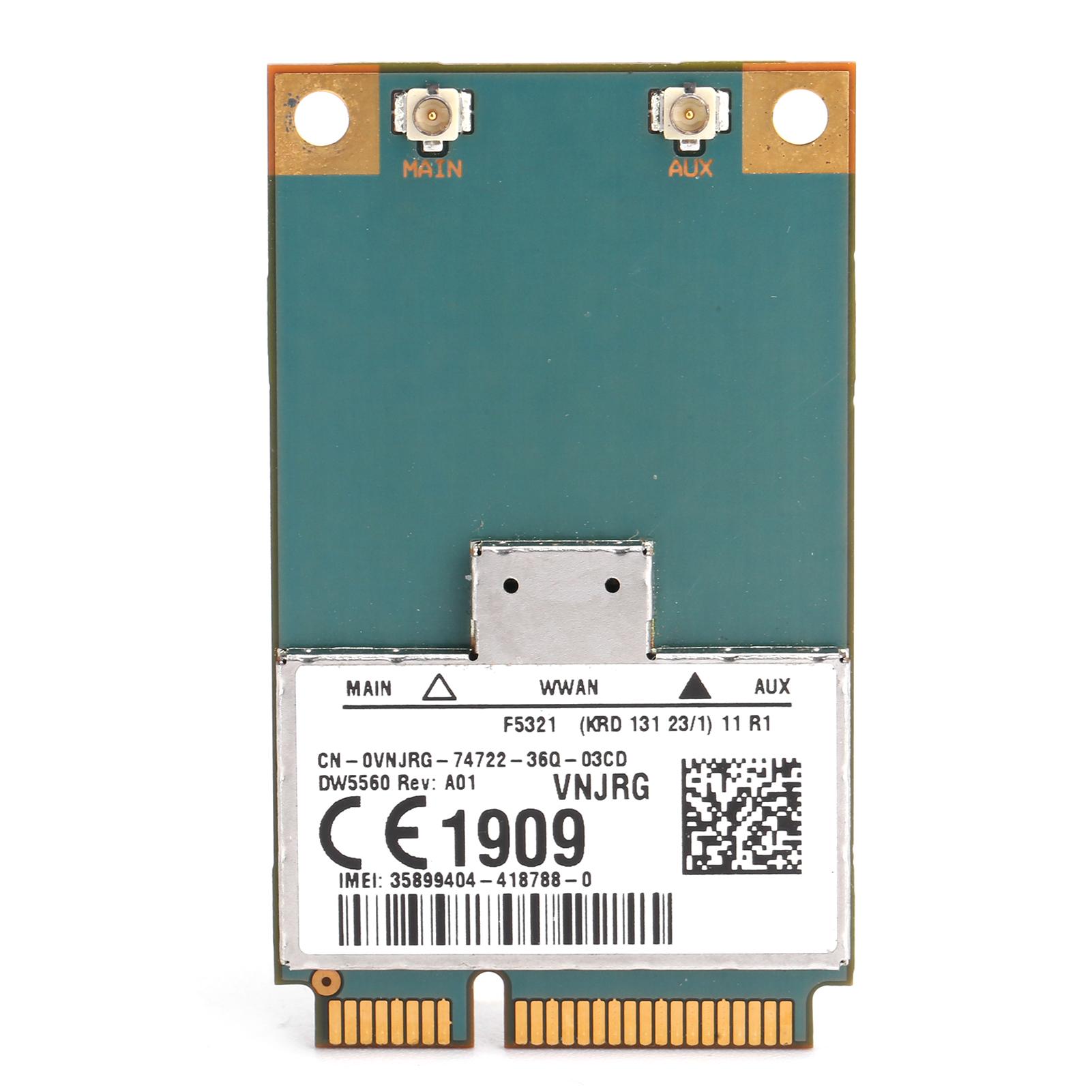

Wireless Network Card Board 3G WWAN GSM WCDMA HSPA GPS Wifi Module for Dell Latitude