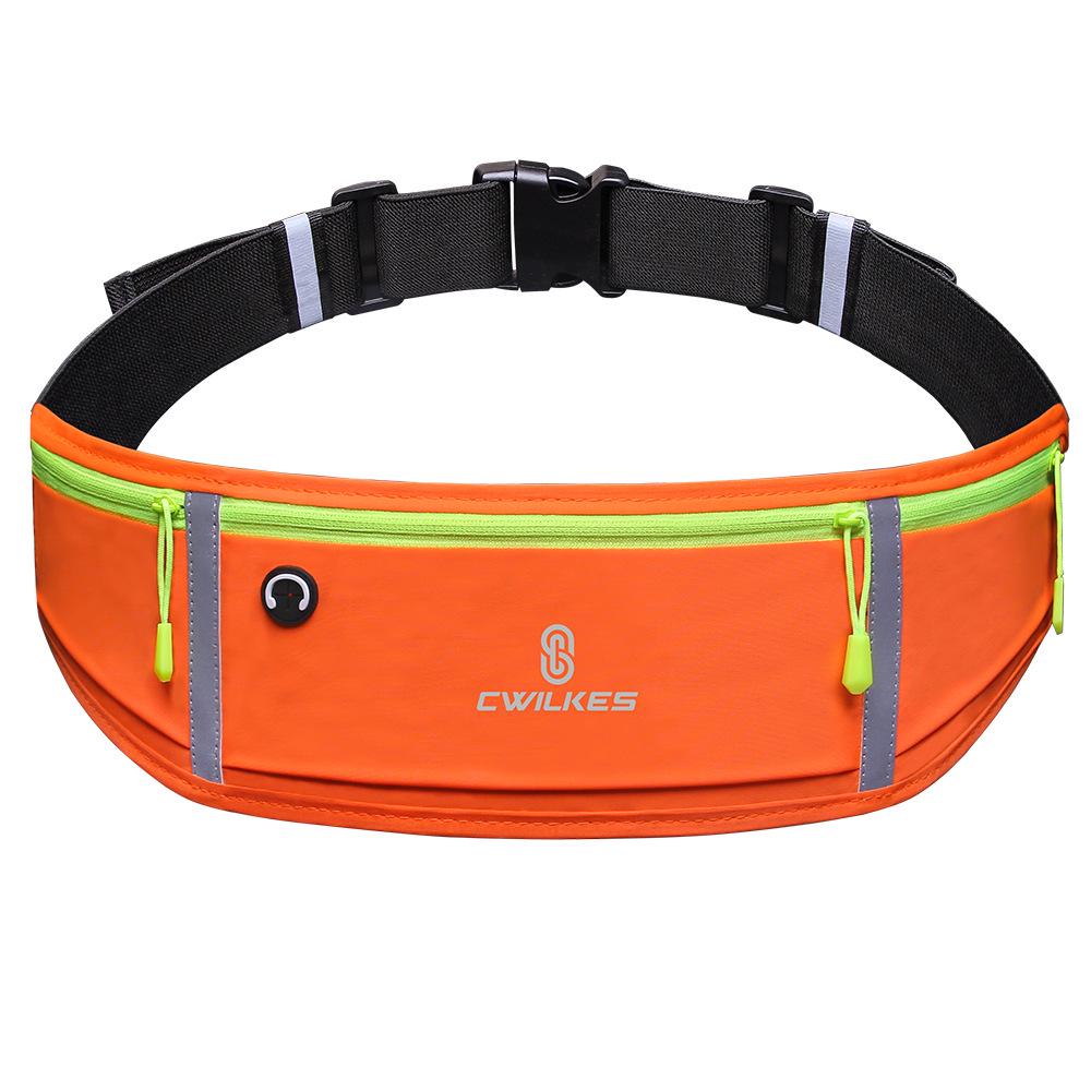 

Three-Pocket Elastic Waist Pack for Outdoor Fitness & Cycling 6-inch
