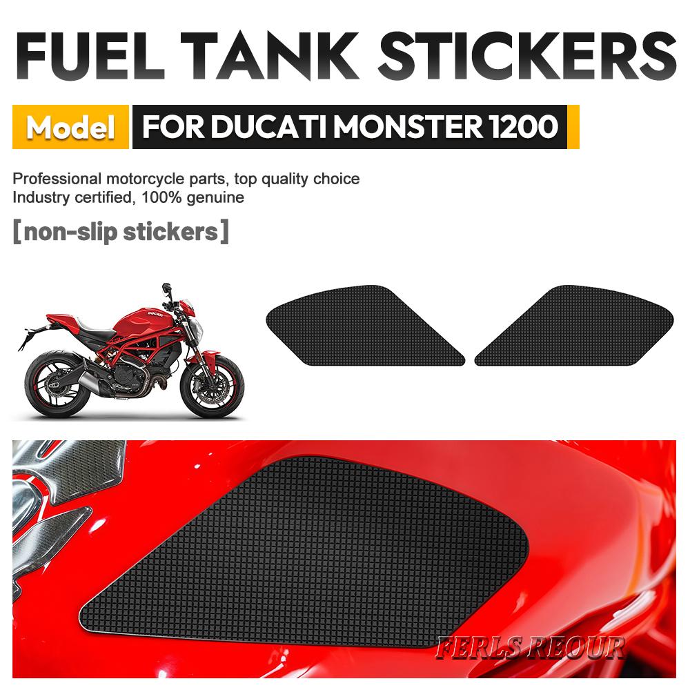 Motocycle Fuel Tank Pad For Ducati Monster 797 2017-2019 Anti Slip Stickers Traction Protection Accessories