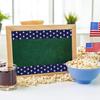 Whaline 69Ft 4th of July Bulletin Board Border 60Pcs Patriotic Stars Stripes Trim Border Stickers for Independence Day Memorial Day School Classroom