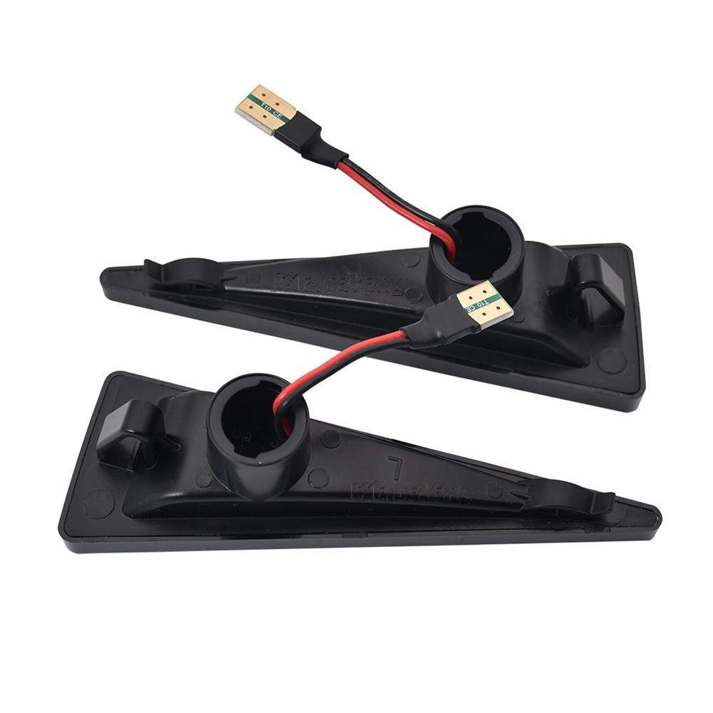 2 Bucăți Semnalizator Lateral LED Dinamic pentru Mașină pentru Renault Espace MK4 Vel Satis Wind Avantime Megane 2 Scenic 2 Espace 4