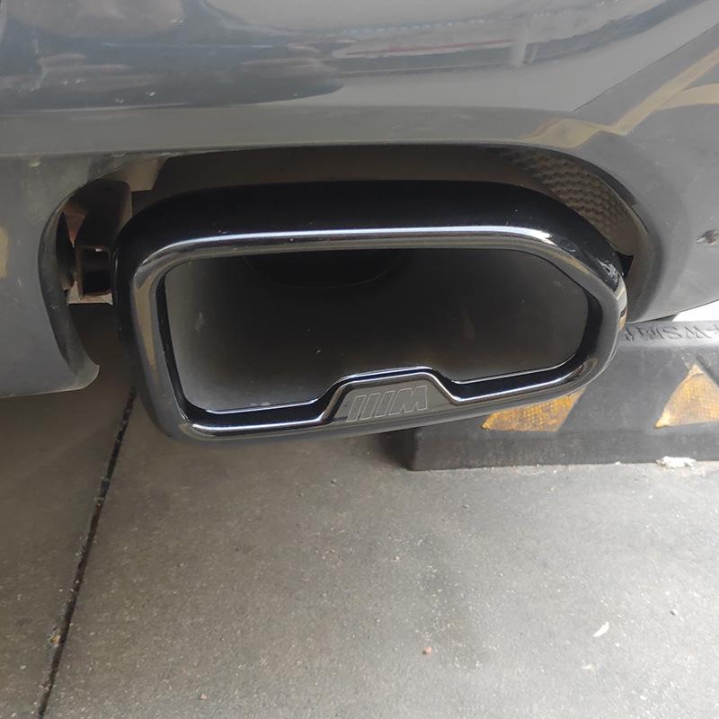 BMW X3 (18-21) Silver Exhaust Pipe Cover Accessories